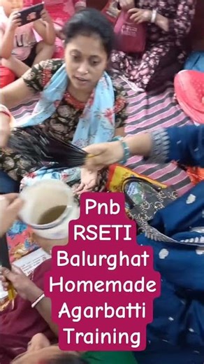 Basic homemade agarbatti making training RSETI balurghat