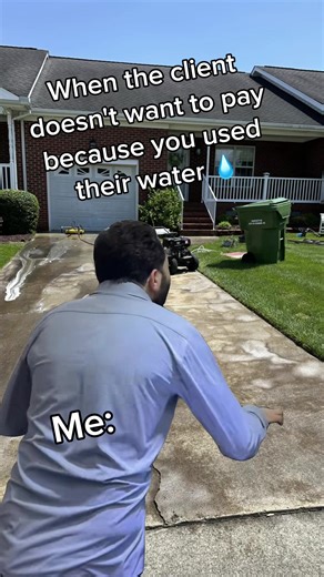#fyp #pressurewashing #funny | pressure washing