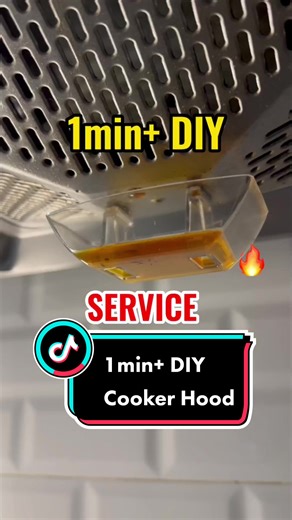 How to Service and Clean Cooker Hood in 1 Minute!