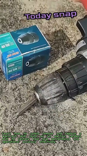 How to Replace an Electric Drill Chuck Easily