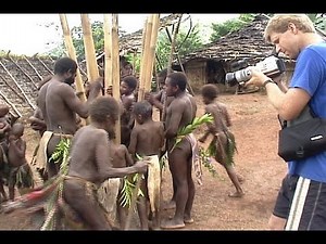 Zoltan Istvan visits the Mareki tribe in Vanuatu for the National Geographic Channel