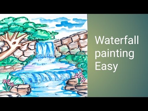 Waterfall Drawing: A Step-by-Step Guide