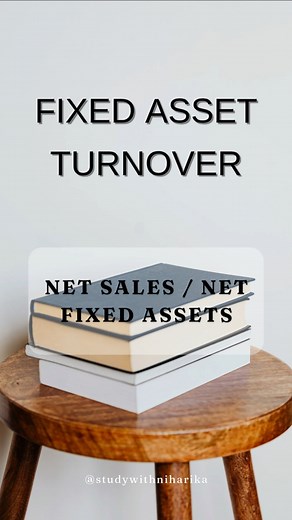 Fixed Assets Turnover Ratio in 10 Second | Class 12 Accounts | Board Exam Formula #class12 #trending