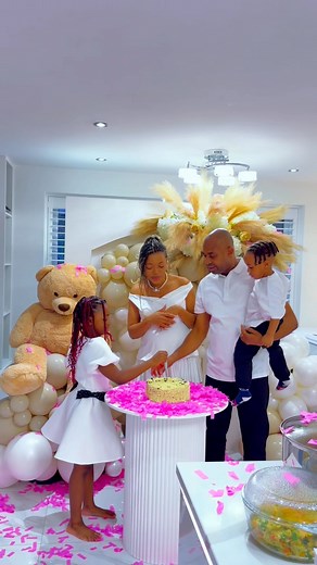 1.2M views · 46K reactions | Cutting of our gender reveal cake . We’re having a baby girl! 勺朗 | Hair Tutorials & Lifestyle | Facebook