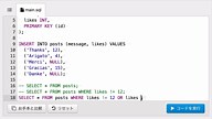#19 NULLのレコードを抽出しよう | MySQL入門 基礎編 - プログラミングならドットインストール