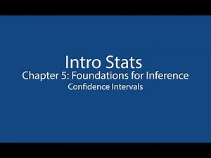 OpenIntroStats Ch5: Confidence Intervals For A Proportion