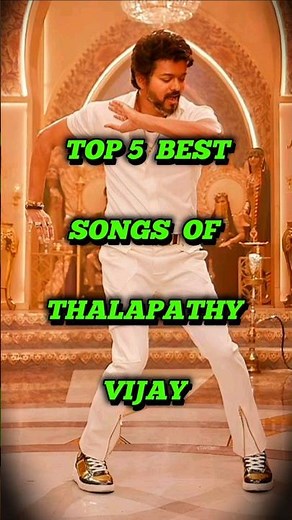 Top 5 Best Songs Of Thalapathy Vijay #thalapathyvijay #thalapathyfans