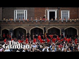 'Hip hip hooray': King Charles's proclamation read from palace balcony
