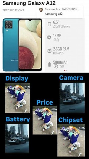 Samsung A12 Review #smartphone