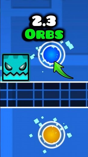 These New 2.3 Orbs Are Pretty Cool! 😎 #geometrydash #gd