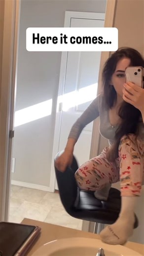 Zyla Vale on Instagram: "Imagine getting humbled BY A CHAIR 🪑 😞"