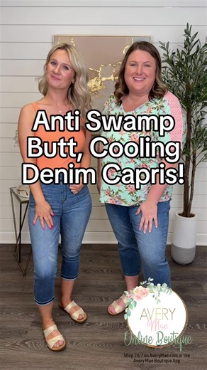 😍 These Judy Blue Capris have Catch, Move, & Release Technology and Moisture-wicking Performance Fibers with Evaporative Cooling to release heat & moisture keeping you Cool, Dry, and Comfortable! 💰 Save 20% on your First Order w/ code NEW20 📬 Fast Shipping from Michigan! ✅ Soft & Stretchy Denim for Ultimate Comfort! ✅ Medium Wash to Match Everything! ✅ Flattering on all Sizes 0-24W! ✅ Non-Distressed & Gorgeous Wash! ~Product Description~ ☑️ Sizing | Regular (0 to 15/16) - Size up one from you