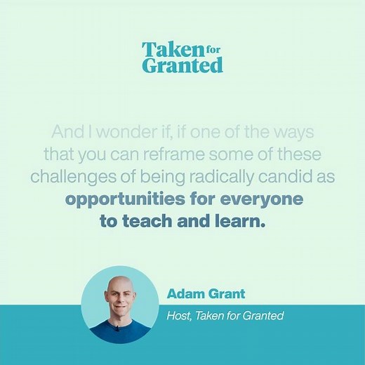 How to turn challenging conversations into teachable moments: Adam Grant | TED & Hilton