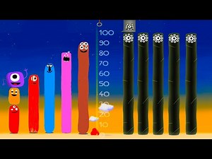 Addition of Big Numbers with Funny Monsters! Math Ladder from DragonBox Numbers