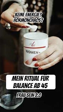 Wechseljahre mit Energie & Balance? 🌿 | FitLine Women+ ab 45