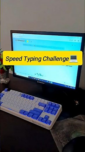 Speed Typing Challenge 🏁 | Improve Typing Speed for Exams & Productivity | Typing Test Practice 💻