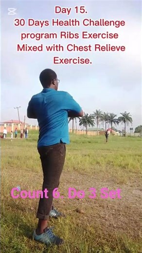 Rib exercise and Chest Relieve,to overcome chest pain.