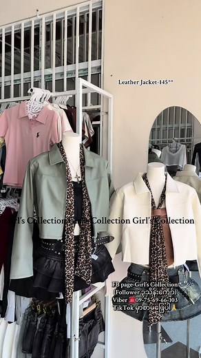 Leather Jacket Collection for Stylish Girls