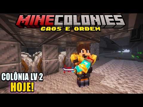 🛑 MINECOLONIES CAOS E ORDEM! GRAVANDO EP 11! !HOST !TOP