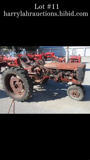 Lot #11 IH McCormick Farmall Super "C" , NOT RUNNING, Needs Battery & Starter & Carburetor, Engine Is Loose, Wheel Weights, Decent Rubber, Serial #192289 Robert “Bob” Bossard Estate of Elkader IA Online Only Auction Bidding is open now at www.harrylahrauctions.hibid.com Bidding Starts Closing Wednesday, October 29, 2025 @ 5:00 p.m. CST GO TO harrylahrauctions.hibid.com TO VIEW CATALOG & REGISTER TO BID 17 TRACTORS INCLUDING: 2017 Massey Fergusen 1736 w/ Cab & DL 125 Loader-Great Condition; Farma
