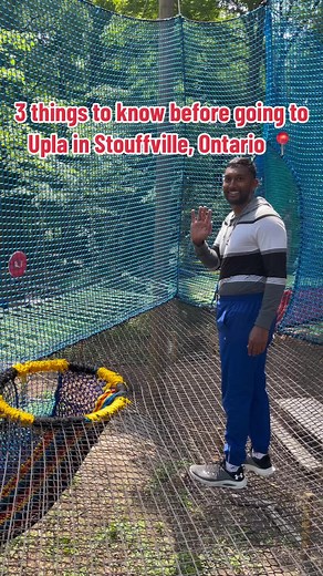 9/10 experience, things to know before going to upla in Stouffville ontario! #upla #stoufville #treetoptrekking #trampoline #outdoor #exploreontario