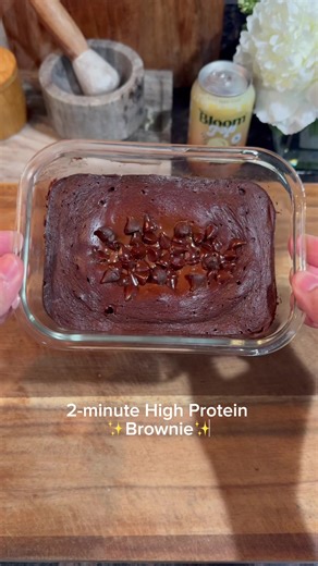 Quick High-Protein Brownie Recipe