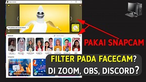 Cara Tambah Filter di Facecam, Pakai Snap Camera (Untuk OBS, Discord, Zoom dll) - EvoTekno