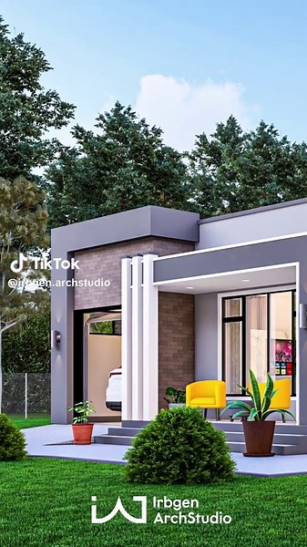 Flat Roof Bungalow Design Ideas and Inspiration