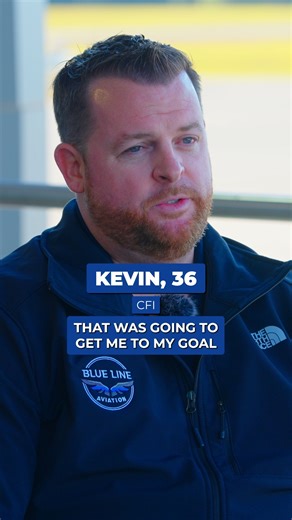 "Coming from the military, I like structure...Blue Line lays that out for you..." 💪 Become employable as a pilot in as little as 5.5 months: www.bluelineaviation.com | Blue Line Aviation