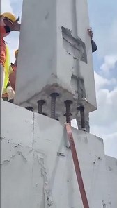 Precast Column Installation Steps