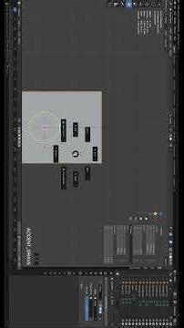 cloth simulation in Blender #3dmodeling #blendermodeling #blender3d