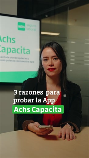 5 comments | Te damos 3 razones para descargar la App Achs Capacita  No es solo de seguridad: también encontrarás cursos de habilidades digitales, liderazgo y más.  Todos los cursos son 100% gratis, sin pagos ocultos ni letras chicas.  Y al terminar, recibes tu certificado oficial directo en tu correo.  Muchos ya la han descargado… ¿y tú, qué esperas?  #AchsCapacita #Capacitación #AchsSeguroLaboral | Achs Seguro Laboral | Facebook
