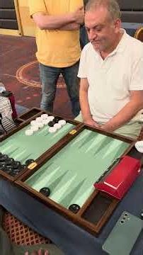 Mustafa Kaçar #backgammon #tavla #tournament #fmgammon #boardgame