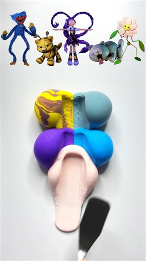 Poppy playtime color mixing 16 #poppyplaytime #poppyplaytimechapter5 #colormixing #games