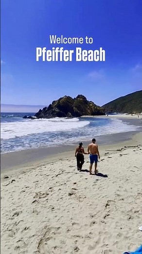 Pfeiffer Beach’s Purple Sand Magic 🌊 | Big Sur Short