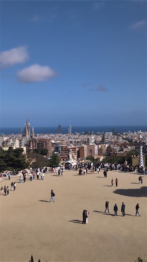 Barcelona 🇪🇸 Park Guell Greek Theatre