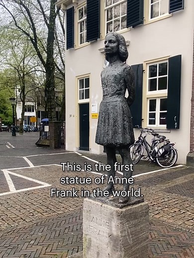 Anne Frank Statue in Utrecht: A Historical Tribute
