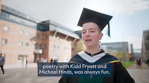 At DCU, we nurture your talents, guiding you to greatness. Meet Nadia Nieberding, a graduate of the Bachelor of Arts: Joint Honours (English and Media Studies) programme at DCU. Nadia shares their transformative journey, explaining how they transferred from a degree in Horticulture to a path that inspired their passion. With a desire to explore storytelling and the media's impact on society, they set ambitious goals for themselves. With the support of DCU's faculty and community, they developed 