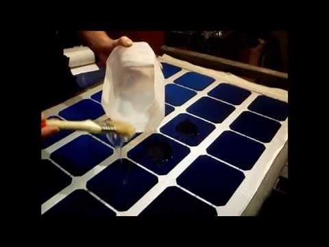 solar cells encapsulation sunpower 22,5% efficiency PART 2