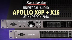 Universal Audio Apollo x8p and x16 at KnobCon 2018 - inSync