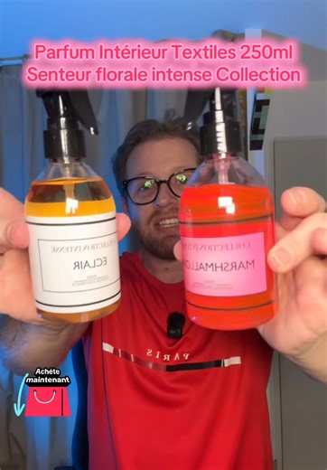 🌸 Vaporisez partout pour une maison sublimée ✨ Fragrance longue durée florale et fruitée 🏠 Idéal chambre, salon, rideaux et linge 🎁 Cadeau raffiné pour toutes les occasions #parfum #interieur #maison #senteur #decoration