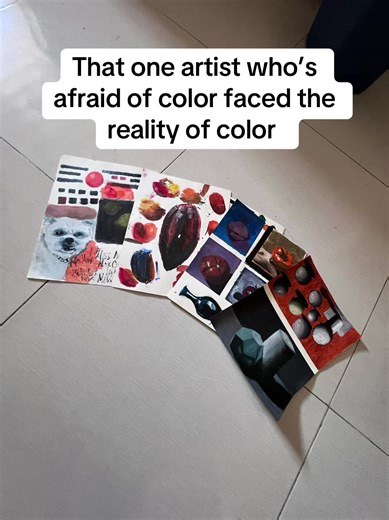 Artist Tackles Color Fear: Acrylic & Oil Pastel