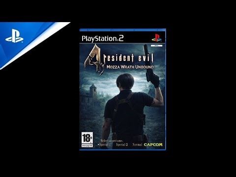 NOVO RESIDENT EVIL 4 (MOD MOZZA WRATH UNBOUND) LEON CHEGOU PRA DOMINAR 100% ATUALIZADO PLAYSTATION 2