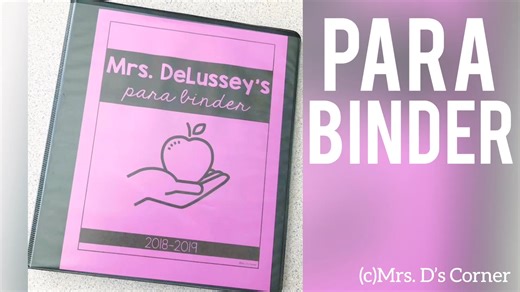 📘✨ Empower Your Paraprofessionals with the Ultimate Para Binder! ✨📘 Ensure your classroom support staff are well-informed and aligned with your expectations using this comprehensive, editable Para Binder. Designed specifically for special education settings, it serves as a centralized resource for sharing duties, procedures, and essential student information.​ Key Features: • 10 editable binder covers and spine labels • 28 divider pages, plus an editable version for customization • Sections co