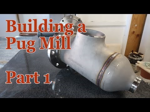 Building a Clay Mixing Pug Mill - Part 1