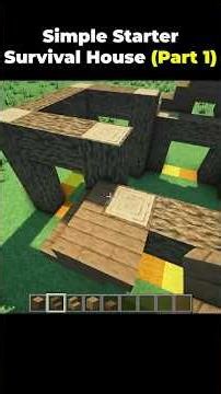 #minecraft #easyhouse #minecraftguide #minecrafthowto