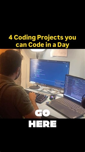 These Projects Take Only One Day #webdev #tutorial