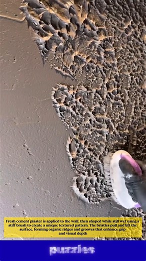 Cement Wall Texture Hack — Brush Finish That Looks Premium!