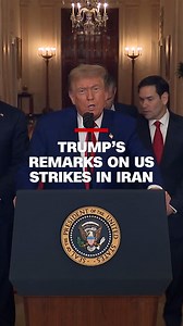 President Donald Trump addressed the nation after announcing US strikes on three nuclear sites in Iran. Follow live updates: https://cnn.it/4nePeEY | CNN Politics