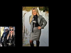 Mature Stunning Women in Leather Clothing